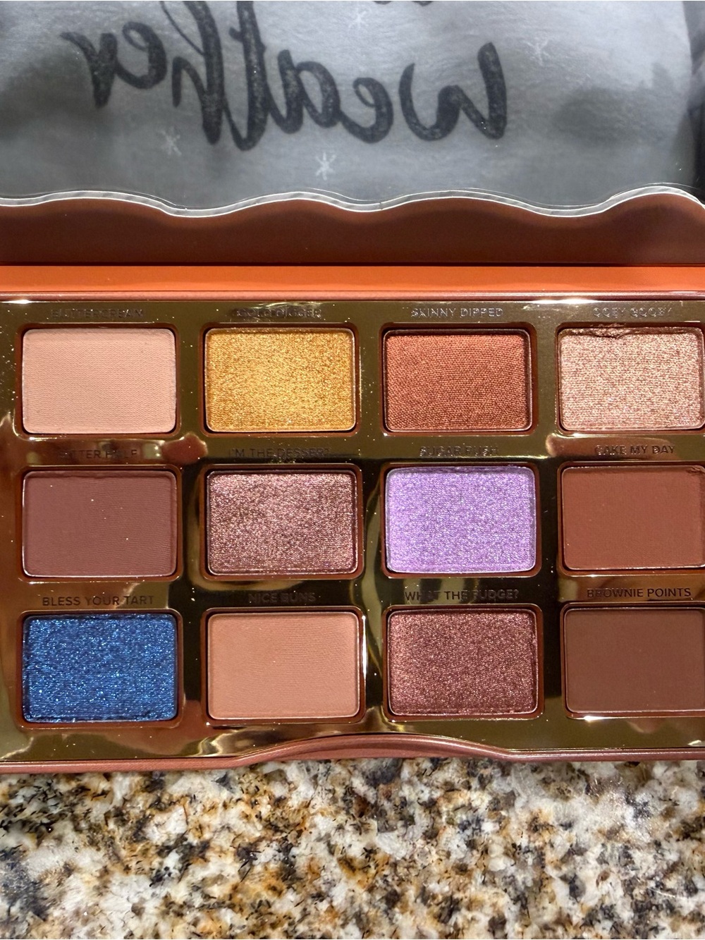 Too Faced "Better Than Chocolate" eyeshadow palette-18 shades